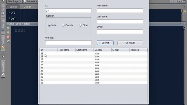 Java Windows Form Input and Validation смотреть онлайн