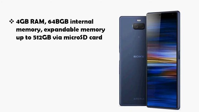 Sony Xperia 10 Plus With 6.5-inch 21:9 Wide Full HD+ display,4GB RAM, Price, Specs, Launch Date смотреть онлайн
