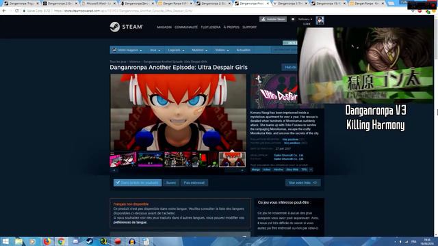 Commencer Danganronpa, lire Danganronpa Zero en français et se repérer dans la série смотреть онлайн