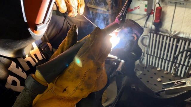 Сварка рамы мотоцикла Honda Cbr 1000rr