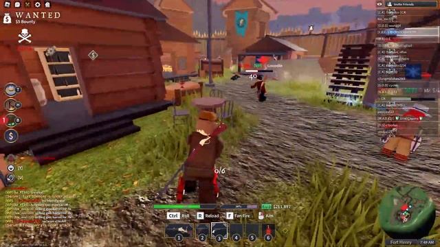 Frost Bandits v Crown Kings (Roblox The Wild West) смотреть онлайн