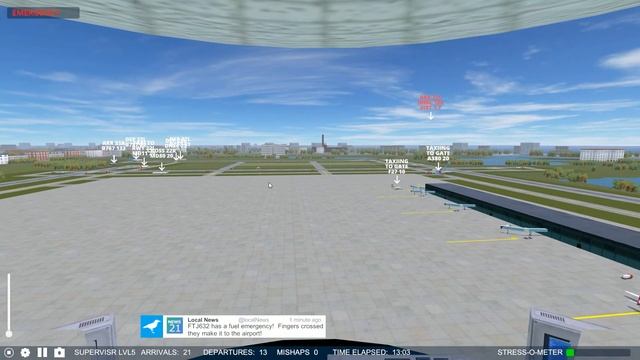 Airport Madness 3D V2 E417 Tower Mania @ JFK смотреть онлайн
