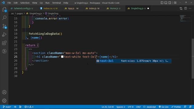 The Dog App - ReactJs and Tailwind CSS смотреть онлайн