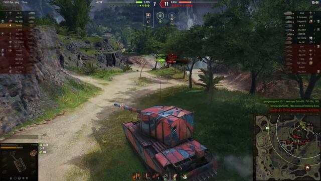 World Of Tanks FV4005 Stage II - 5 Kills 10,2K Damage