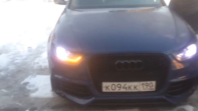 Dynamic turn signals Audi A4 B8 смотреть онлайн