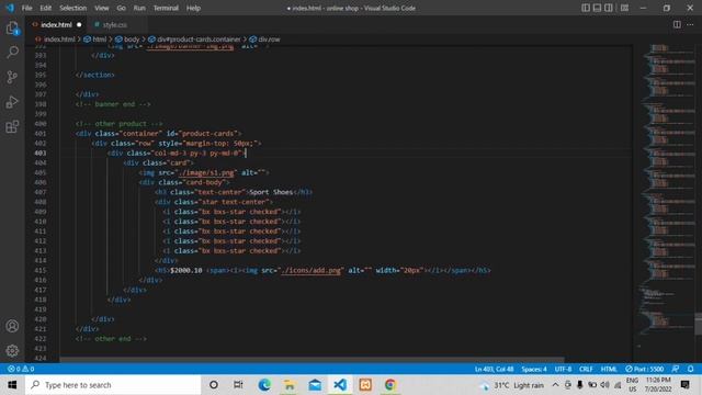 How to Create a Complete Responsive eCommerce Website Using HTML CSS & BOOTSTRAP смотреть онлайн