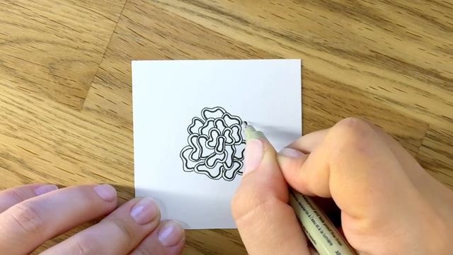 Zentangle® Muster: Morf смотреть онлайн