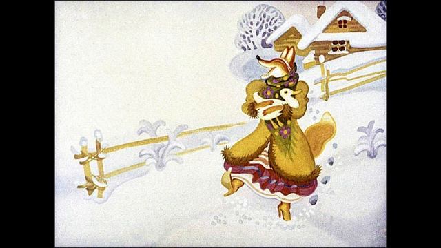 Лисичка со Скалочкой | Аудио Книга с картинками { Русские народные сказки для детей } смотреть онлайн