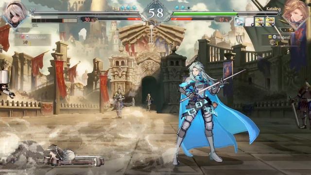 2B это новая имба в GBVSR? | Granblue Fantasy Versus Rising X Nier Automata | 2B High-level gamepla смотреть онлайн