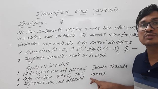 Identifiers in Java | variables in Java | Java Tutorial for Beginners 2023 | Parnika Tutorials смотреть онлайн