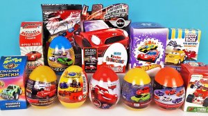 МАШИНКИ ТАЧКИ Mix! Сюрпризы ИГРУШКИ мультики Hot Wheels, Cars Sweet Box, Kinder Surprise unboxing
