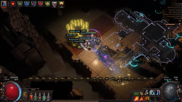 PoE 3.22 | 100 Blight Maps In 1 Minute