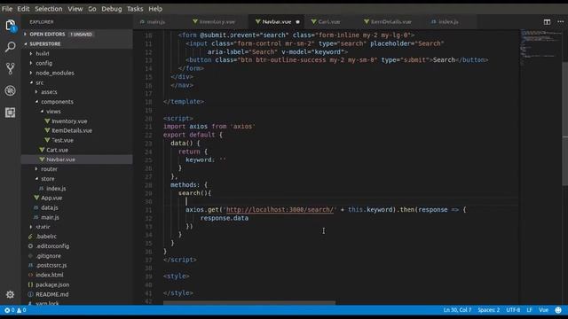 Vuejs in Bangla | বাংলা টিউটোরিয়াল | Lecture 44 | Adding Search смотреть онлайн