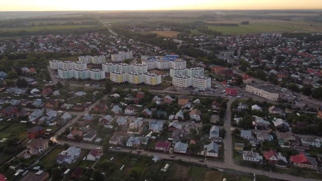 Коломна, район Городищи, ЖК Современник, храм Иоанна Предтечи, Kolomna, Gorodischi, drone fly Mini смотреть онлайн