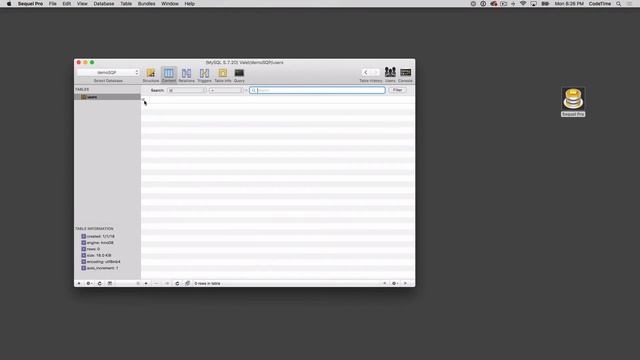 Controlling your Databases with Sequel Pro, Part 3: Creating a Table and Columns смотреть онлайн