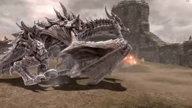 Skyrim Battles - Greybeards vs. Blades, Dragon Priest, Alduin, and more смотреть онлайн