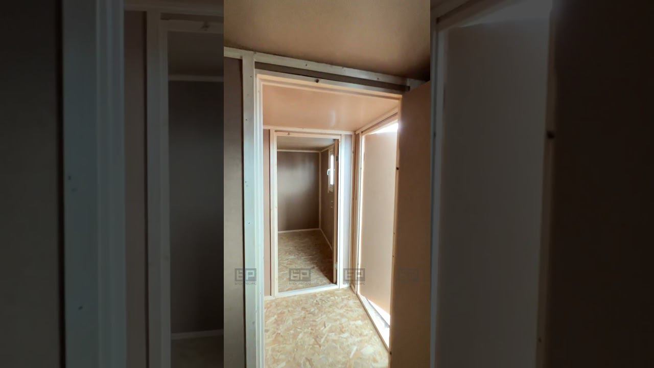 Бытовка БК-4 Распашонка в базовой комплектации смотреть онлайн