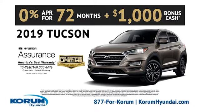 Enjoy 0% for 72 months at Korum Hyundai! смотреть онлайн