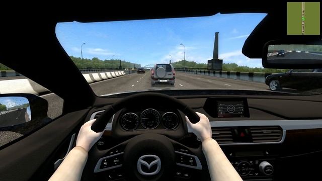 City Car Driving 1.5.8 Mazda 6 смотреть онлайн