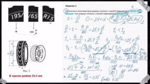 Разбор заданий 1-5 ОГЭ математика (шины) | Варианты ОГЭ Ященко 2024