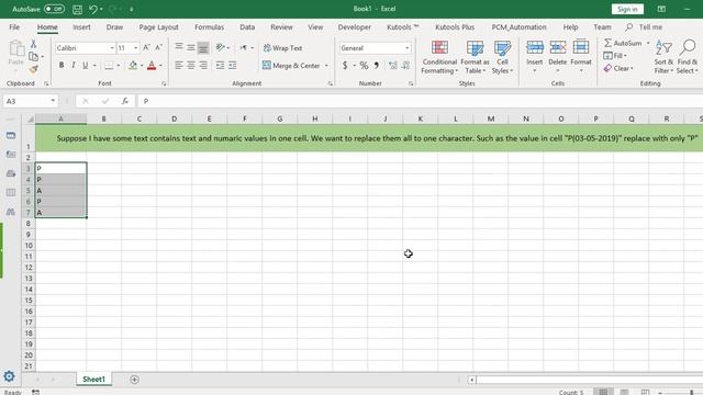 Excel Tip # 11 - Conditional Replace with wildcard and Search Function смотреть онлайн