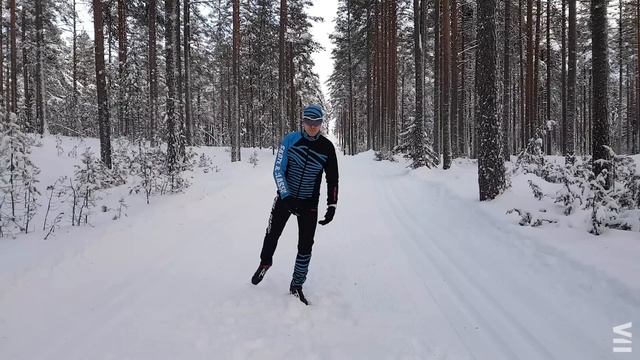 Урок №1. Коньковый ход. Скольжение без палок. смотреть онлайн