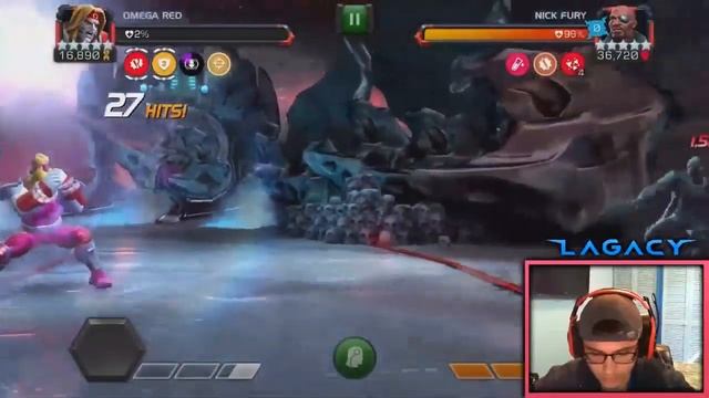 Variant 3 Tough Fight Compilation! Crazy Rogue&Void! - Marvel Contest of Champions смотреть онлайн