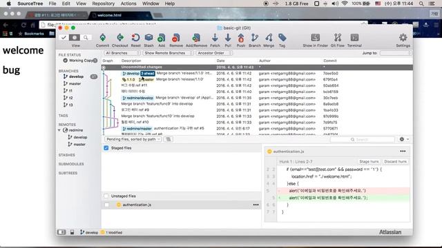 [프로젝트 관리][Git Flow] 07 Release Branch 실습 및 마무리: git flow release start:finish смотреть онлайн