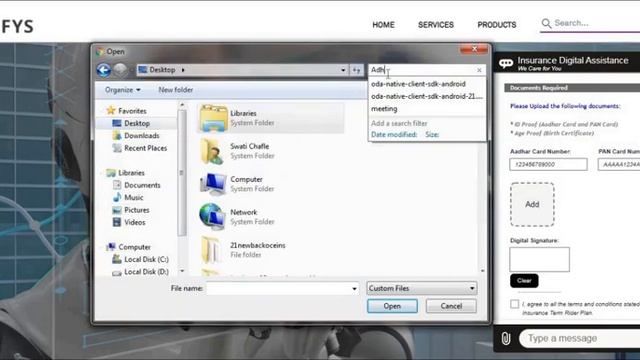Demo of Online Insurance Policy Customer Journey leveraging Oracle Digital Assistant and CX смотреть онлайн