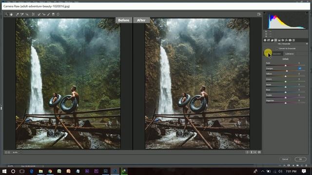 Photoshop Tutorial : How To Edit Travel Photos - Color Grading Tutorial смотреть онлайн