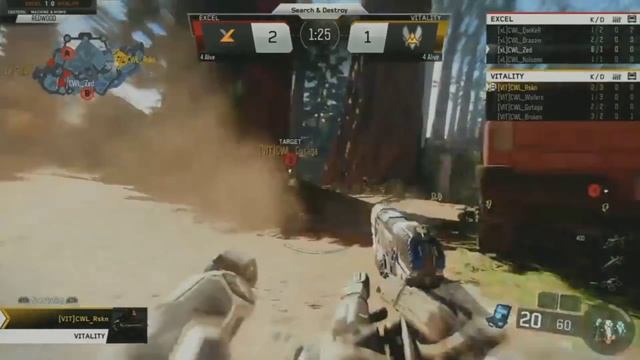 Vitality vs Excel - Game 2 - CoD World League - Day 14 - Europe - Cast FR смотреть онлайн