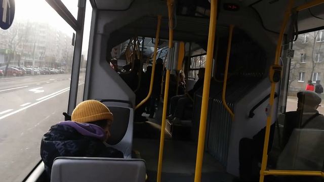 (Поездка) Автобус МАЗ-216.066 гос.№АТ 5849-7, маршрут 44