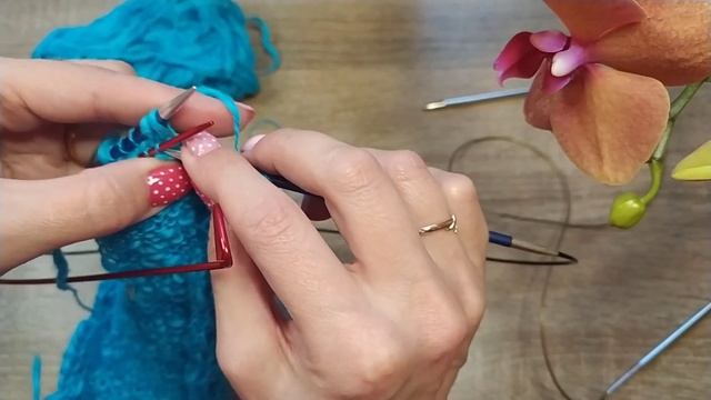 Соединение открытых петель спицами. Метод трёх спиц. Виды швов. смотреть онлайн