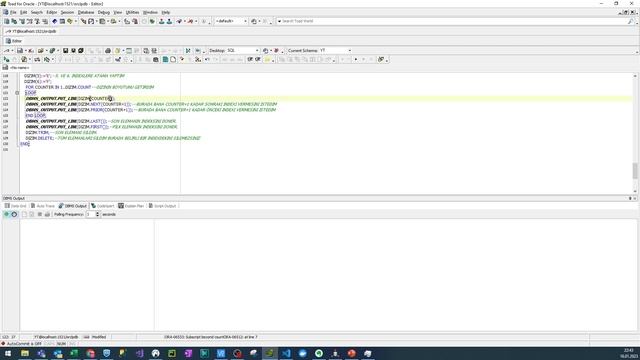 17-PL/SQL Array Functions(COUNT,EXTEND,NEXT,PRIOR vb.) смотреть онлайн