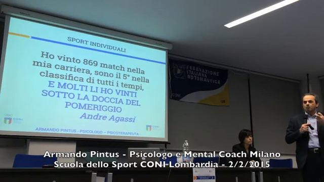 Armando Pintus CONI Lombardia: Obiettivi ed Emozioni negli Sport Individuali смотреть онлайн