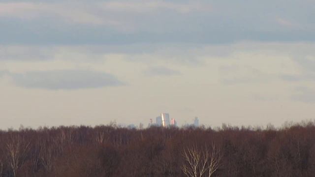 Вид на Москва-Сити из Электростали (56.3км)