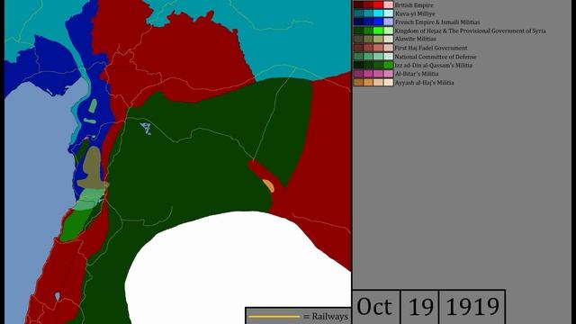 The Syrian War of Independence - Every Day/Week (1918-27) смотреть онлайн