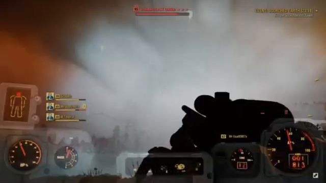 Fallout 76 Nuking Fissure Site Prime and killing the scorchbeast queen смотреть онлайн