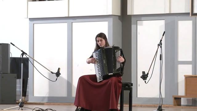 Д.Скарлатти "Соната C-dur" Мария Орёл (Maria Oriol) аккордеон смотреть онлайн