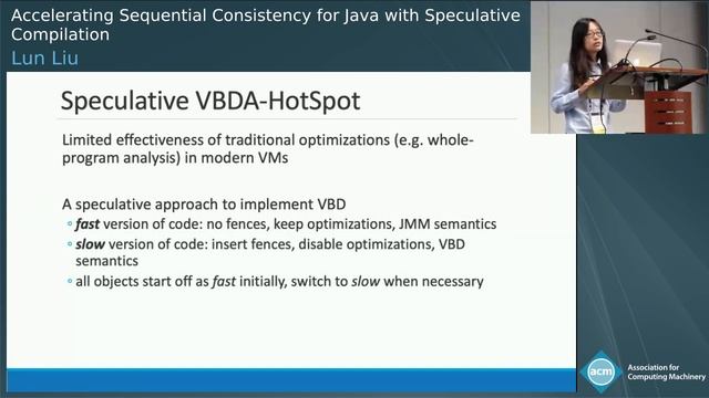 Accelerating Sequential Consistency for Java with Speculative Compilation смотреть онлайн