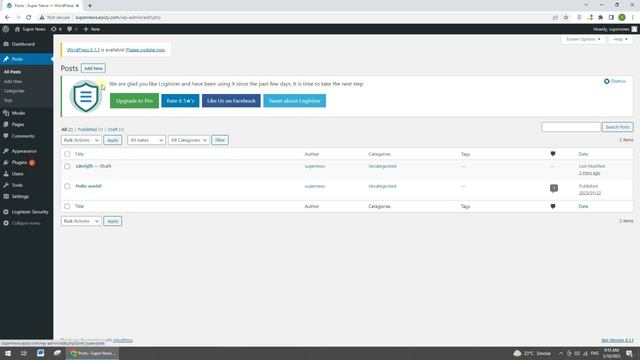 Wordpress DashBoard | wordpress Complete Course Part No 3 | Urdu Hindi Tutorial смотреть онлайн