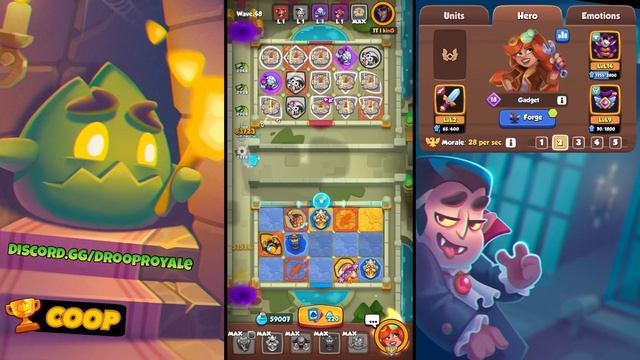RUSH ROYALE - SINGLE UNIT COOP CHALLENGE! - SHARPSHOOTER! смотреть онлайн