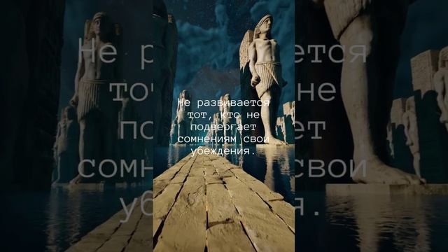 Не развивается тот, кто не подвергает сомнениям свои убеждения. смотреть онлайн