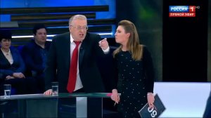 Жириновский на ток шоу "60 минут".