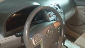 Обучение дроссельной заслонки Toyota Camry 2007