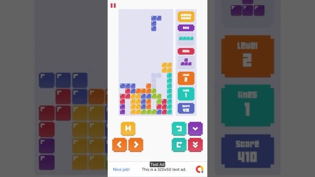 TETRIS CLONE | FALLING BLOCK | GAMEPLAY PREVIEW смотреть онлайн
