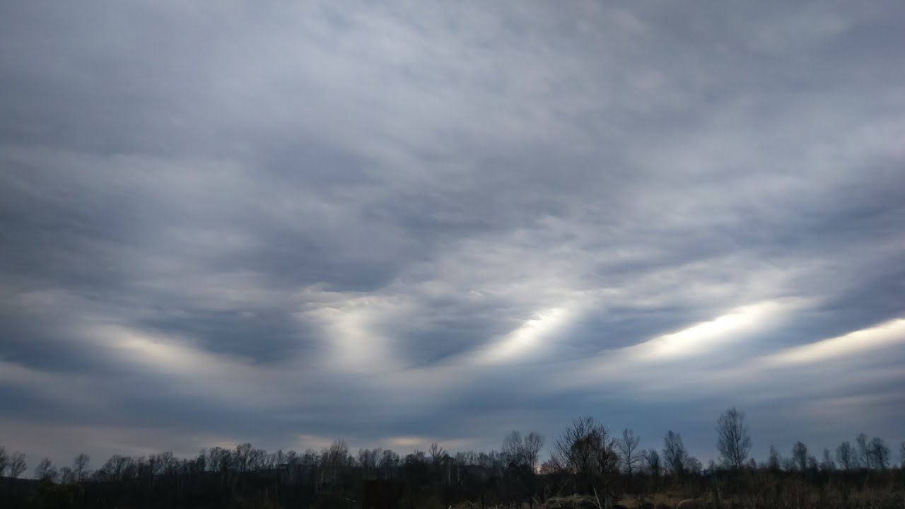 Майские Альтостратусы, или высокослоистые облака Сибири. смотреть онлайн