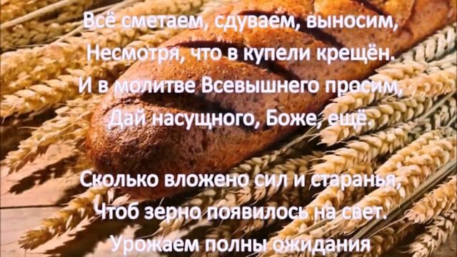 Крошки хлеба ? Стихи Лидии Тагановой на фоне красивой музыки смотреть онлайн