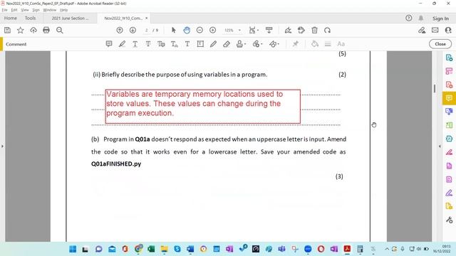 Term Test Paper Discussion - Year 10 CS P2 #IGCSE #ComputerScience #python #edexcel #programming смотреть онлайн