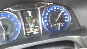 ТОЕТА КАМРИ  V 55  2016 РАЗГОН ОТ 0 -100 - 200 TOYOTA KAMRY